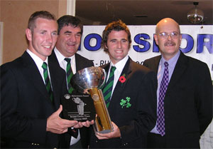 Andrew White, Roy Torrens, Kyle McCallan and John Kerstens