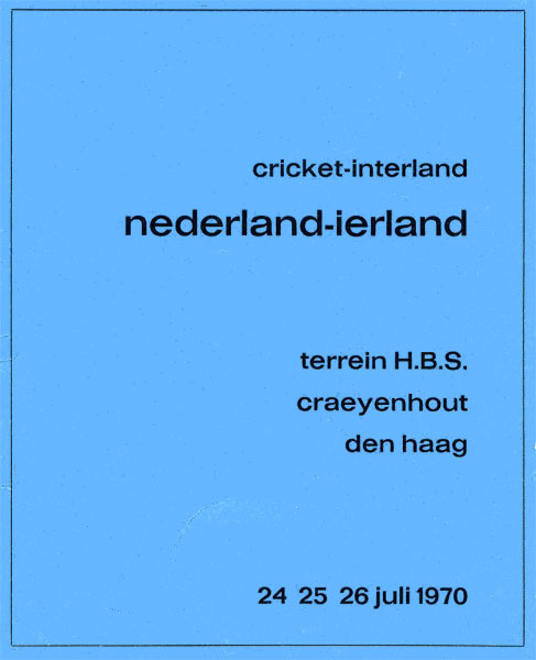 Match Programme