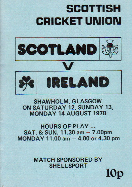 Match Programme