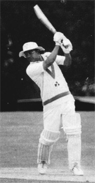 1987 Ireland v Sussex: Alf Masood (©Ulster Cricketer)