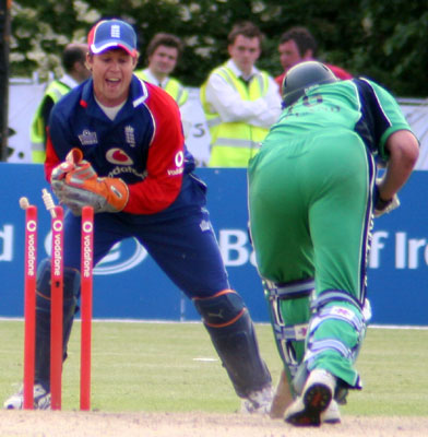Langford-Smith is stumped (©CricketEurope)