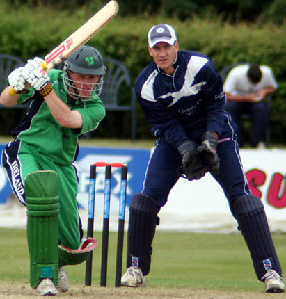 Eoin Morgan hits another four (©CricketEurope)