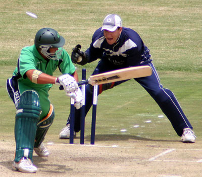 Botha is stumped by Smith (©CricketEurope)