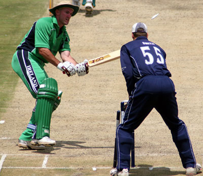 Bray is bowled (©CricketEurope)