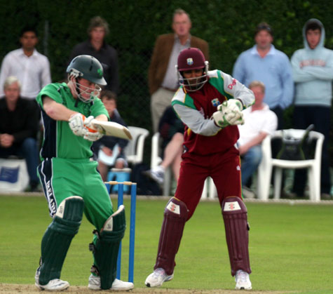 Eoin Morgan square cut (©CricketEurope)