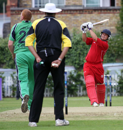 Boundary for Klokker (©CricketEurope)