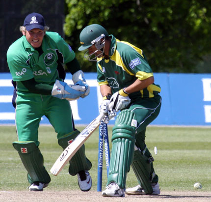 Ackerman is bowled (©CricketEurope)