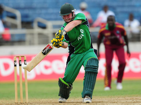 Paul Stirling batting (©DigicelCricket.com)