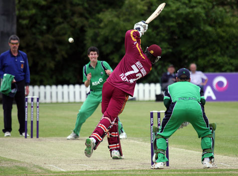 Boundary for Andre Fletcher (©CricketEurope)