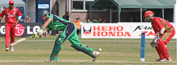 McCann plays fine to leg (©CricketEurope)
