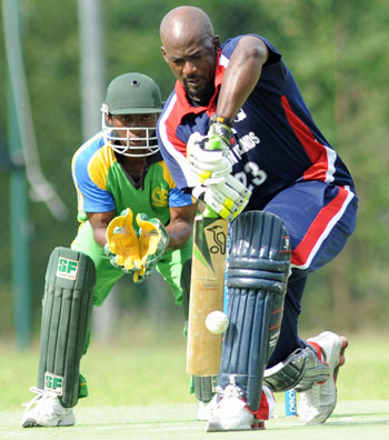 Ryan Bovell of the Cayman Islands