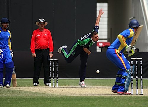 Max Sorensen had the excellent analysis of 2 for 8 (©CricketEurope)