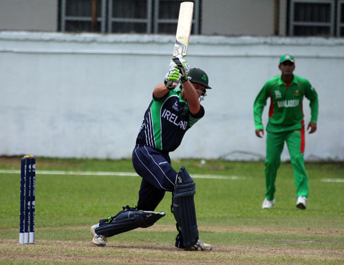 Another four for Ed Joyce (©CricketEurope)