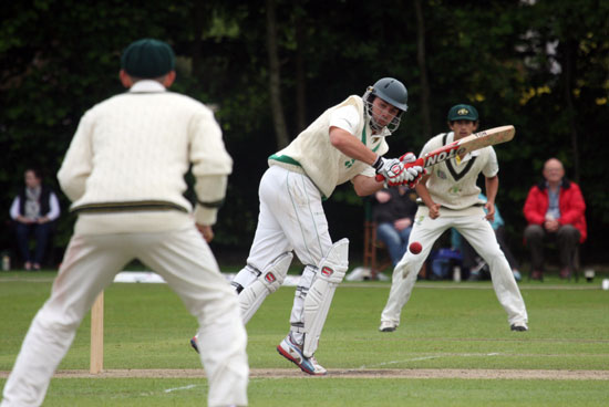 Turned to leg by Stuart Thompson (©CricketEurope)