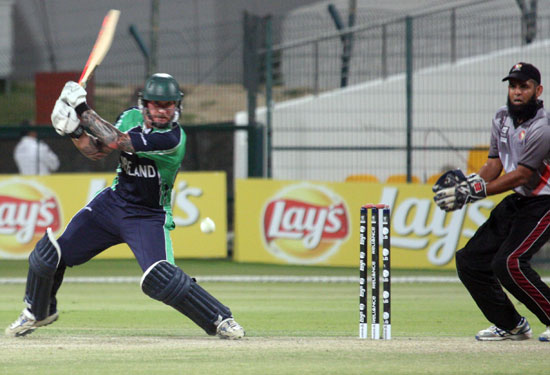 John Mooney batting (©CricketEurope)