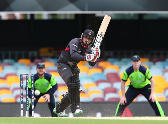 Amjad Ali batting for UAE (©©INPHO/PHOTOSPORT/Tertius Pickard)