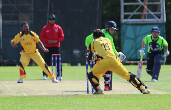 Gary Wilson stumped (©CricketEurope)