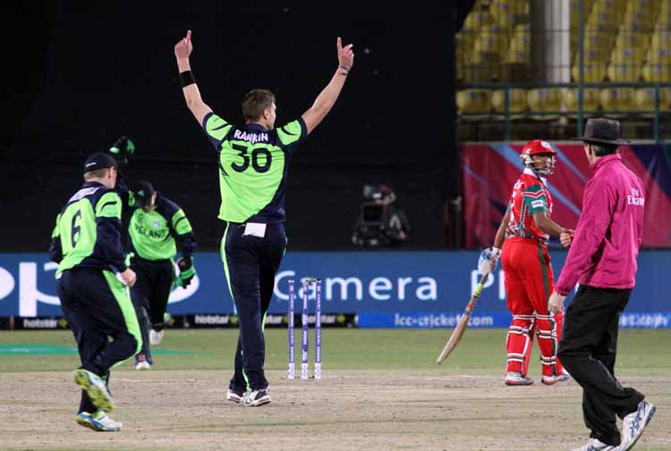 Boyd Rankin celebrates (©CricketEurope)