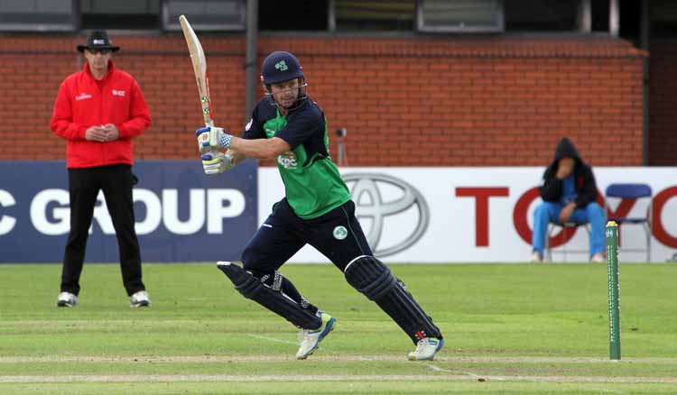 Cut by Ed Joyce (©CricketEurope)