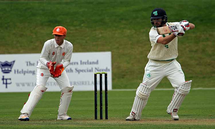Andy Balbirnie reaches 200 (©CricketEurope)