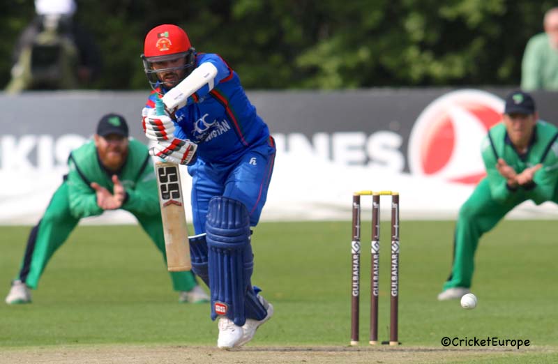 Into the leg side from Gulbadin Naib (©CricketEurope)