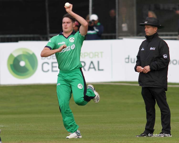 Josh Little in action (©CricketEurope)