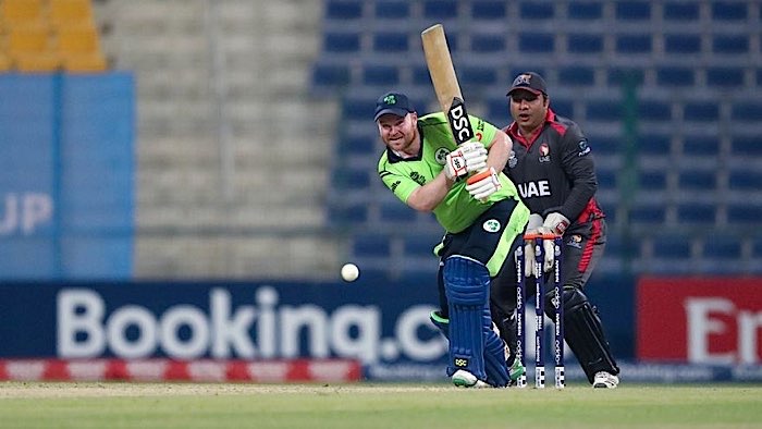 Paul Stirling during his innings of 72 (©ICC)