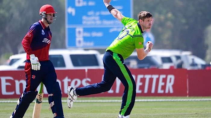 Boyd Rankin took 1 for 30 in his 4 overs (©ICC)