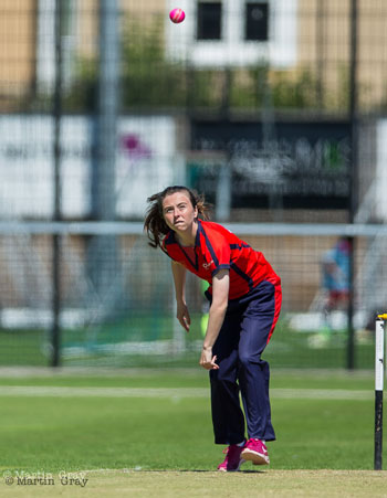 Chloe Greechan, Jersey Cricket Board's&nbsp;Performance and Development Officer