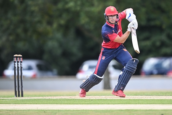 Asa Tribe during his innings