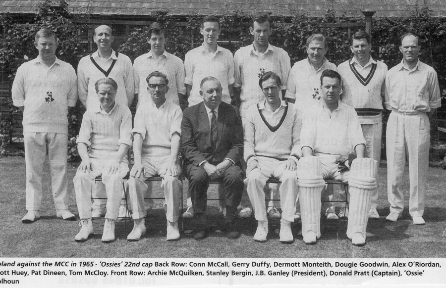 The Ireland team at Lord's