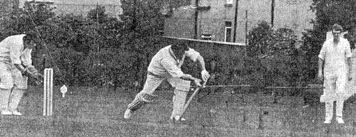 Wales batting at Rathmines