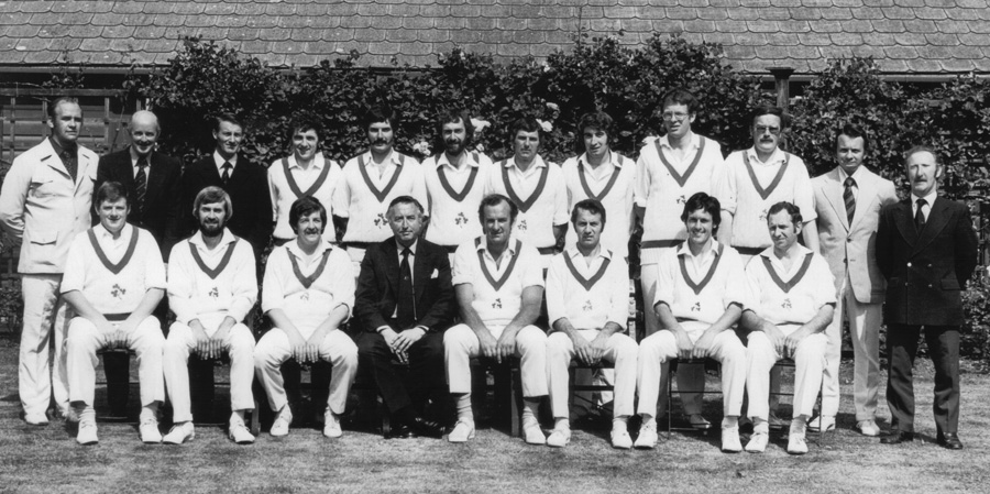 The Ireland touring party at Lord's