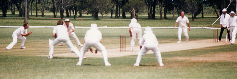 Mashonaland Districts set attacking fields throughout the match at Norton