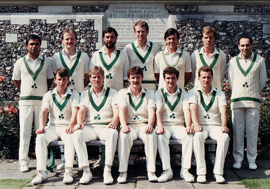 The Ireland squad at Lord's