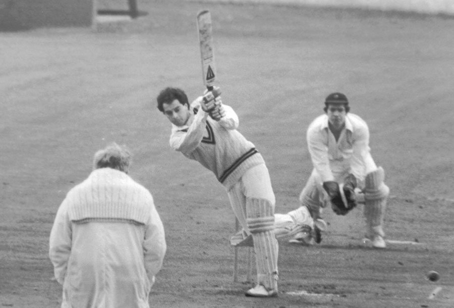 Batting for South Leinster against Ulster Town (©Belfast Telegraph)