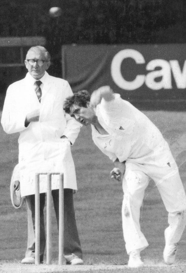 1987 Ireland v Gloucestershire: Junior McBrine (©Ulster Cricketer)