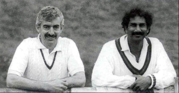 Raymond Moan (left) with Bobby Rao