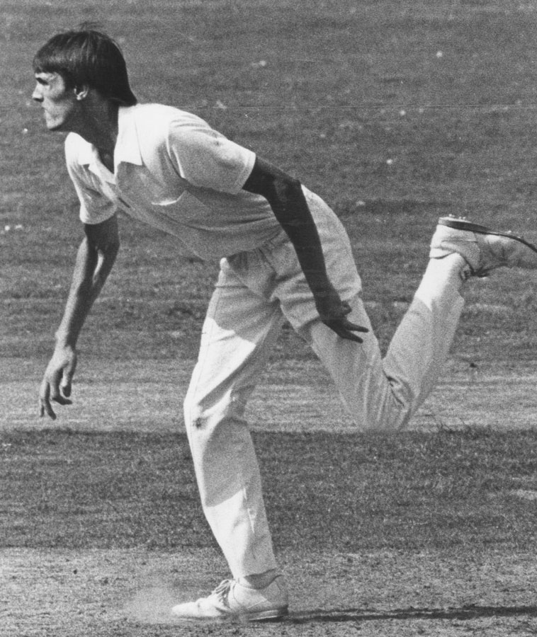 In bowling action for Waringstown
