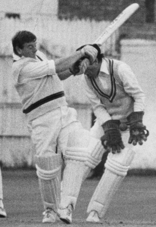 Aggressive batting from 'Ginger' O'Brien