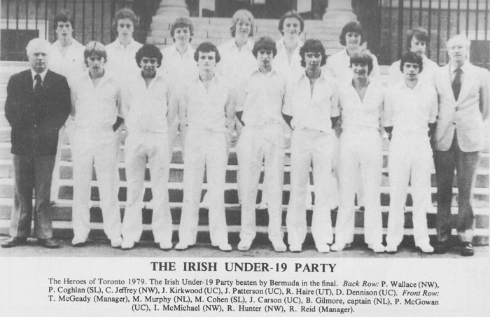 The Ireland squad