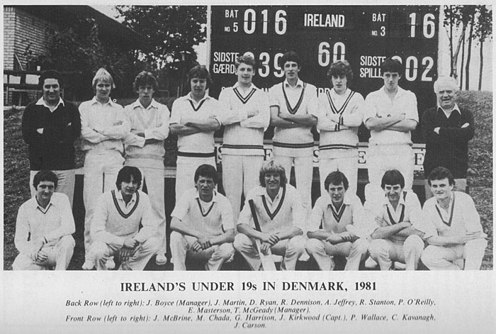 Irish Team Photo