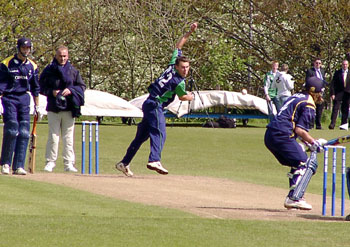 Johan Botha in action (©CricketEurope)